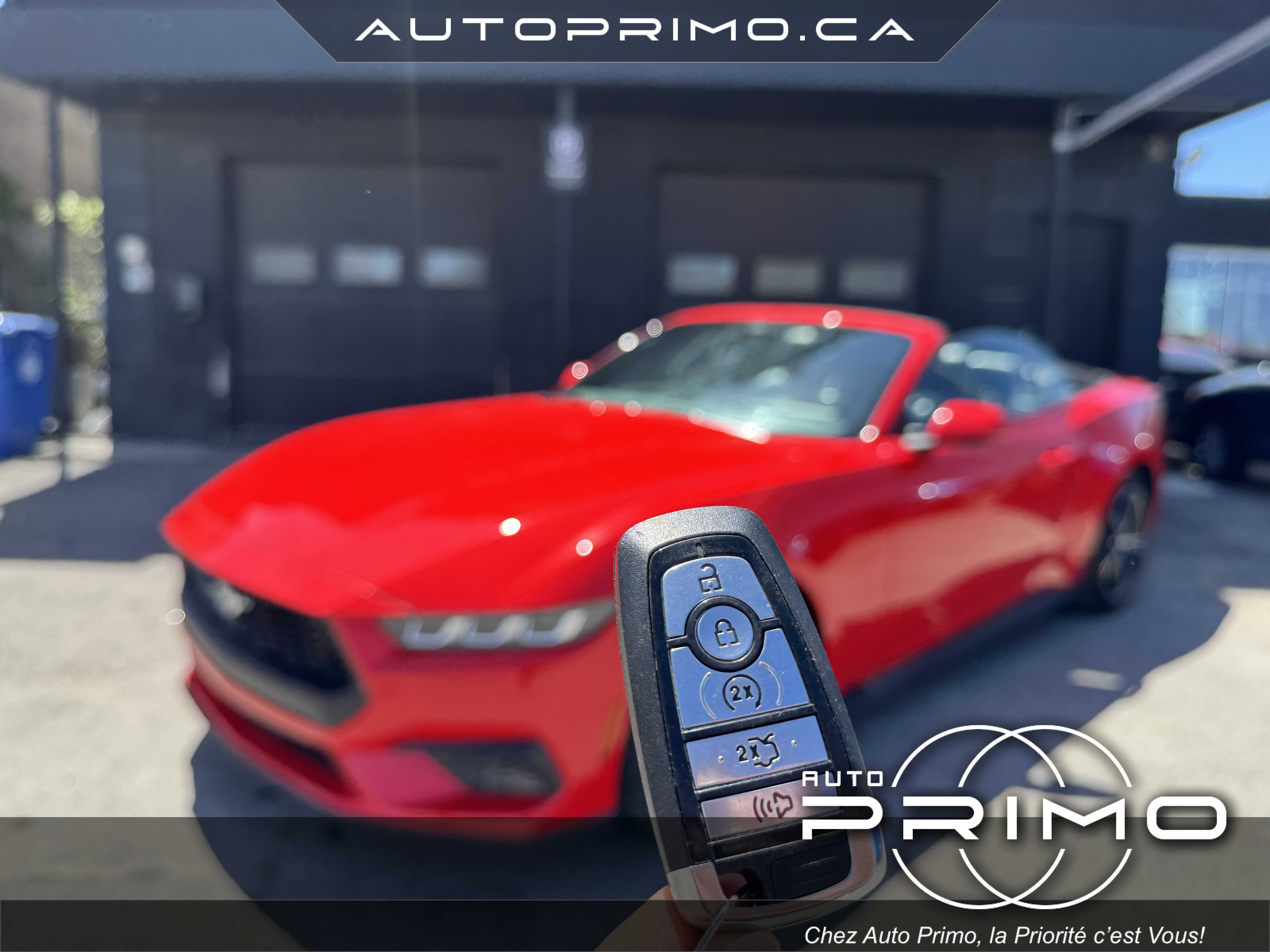 2024 Ford Mustang EcoBoost Premium Cabriolet RWD Automatique avec Cuir Régulateur de Vitesse Adaptatif Navigation Carplay Caméra de Recul Démarreur à Distance Bluetooth Mags chez Auto Primo Laval 2024 Ford Mustang EcoBoost Premium Cabriolet RWD Automatique avec Cuir Régulateur de Vitesse Adaptatif Navigation Carplay Caméra de Recul Démarreur à Distance Bluetooth Mags chez Auto Primo Laval
