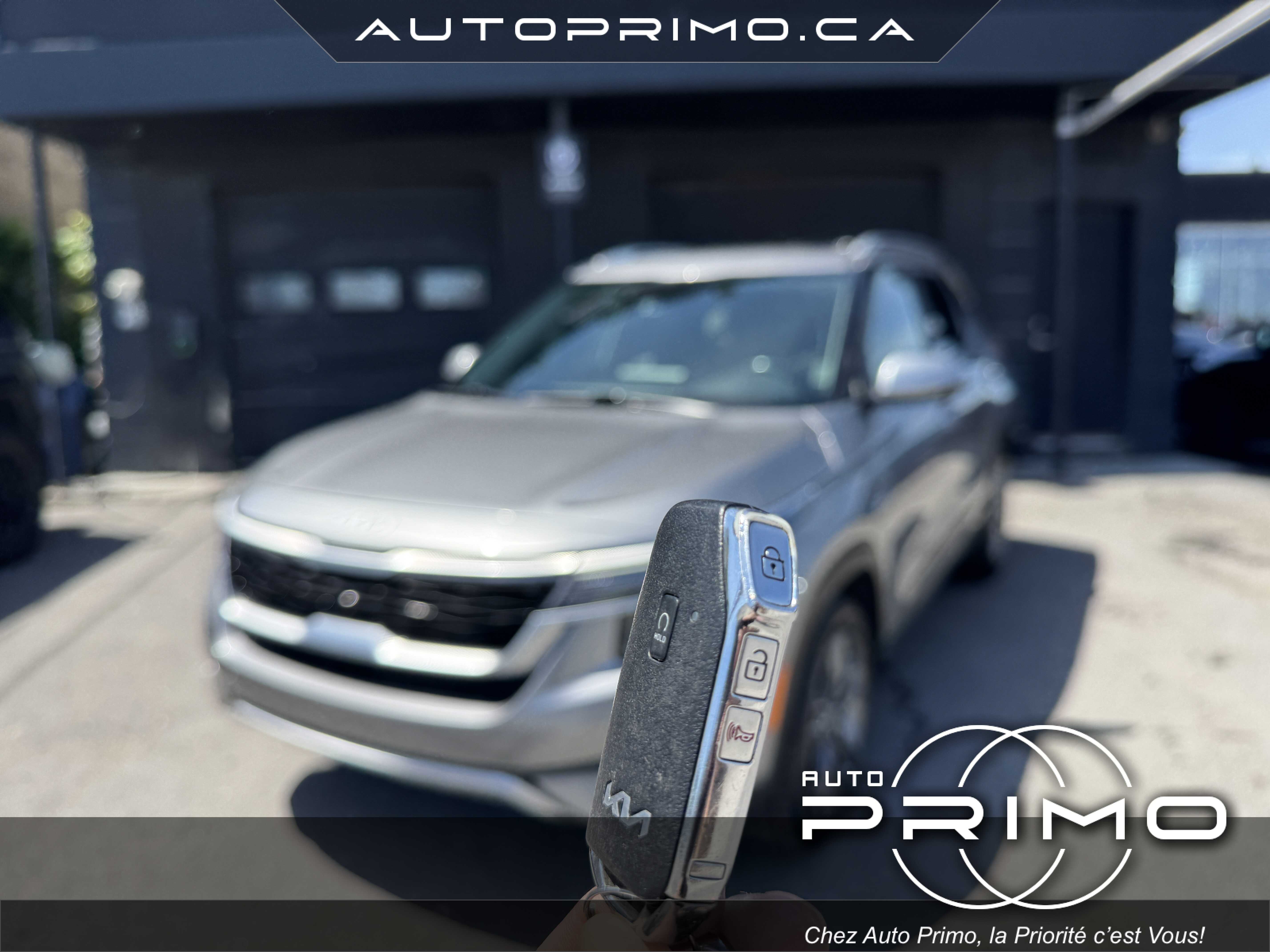 2022 Kia Seltos EX AWD Automatique avec Toit Ouvrant Cuir Système de Navigation GPS Carplay Caméra de Recul Démarreur à Distance Bluetooth Mags chez Auto Primo Laval 2022 Kia Seltos EX AWD Automatique avec Toit Ouvrant Cuir Système de Navigation GPS Carplay Caméra de Recul Démarreur à Distance Bluetooth Mags chez Auto Primo Laval