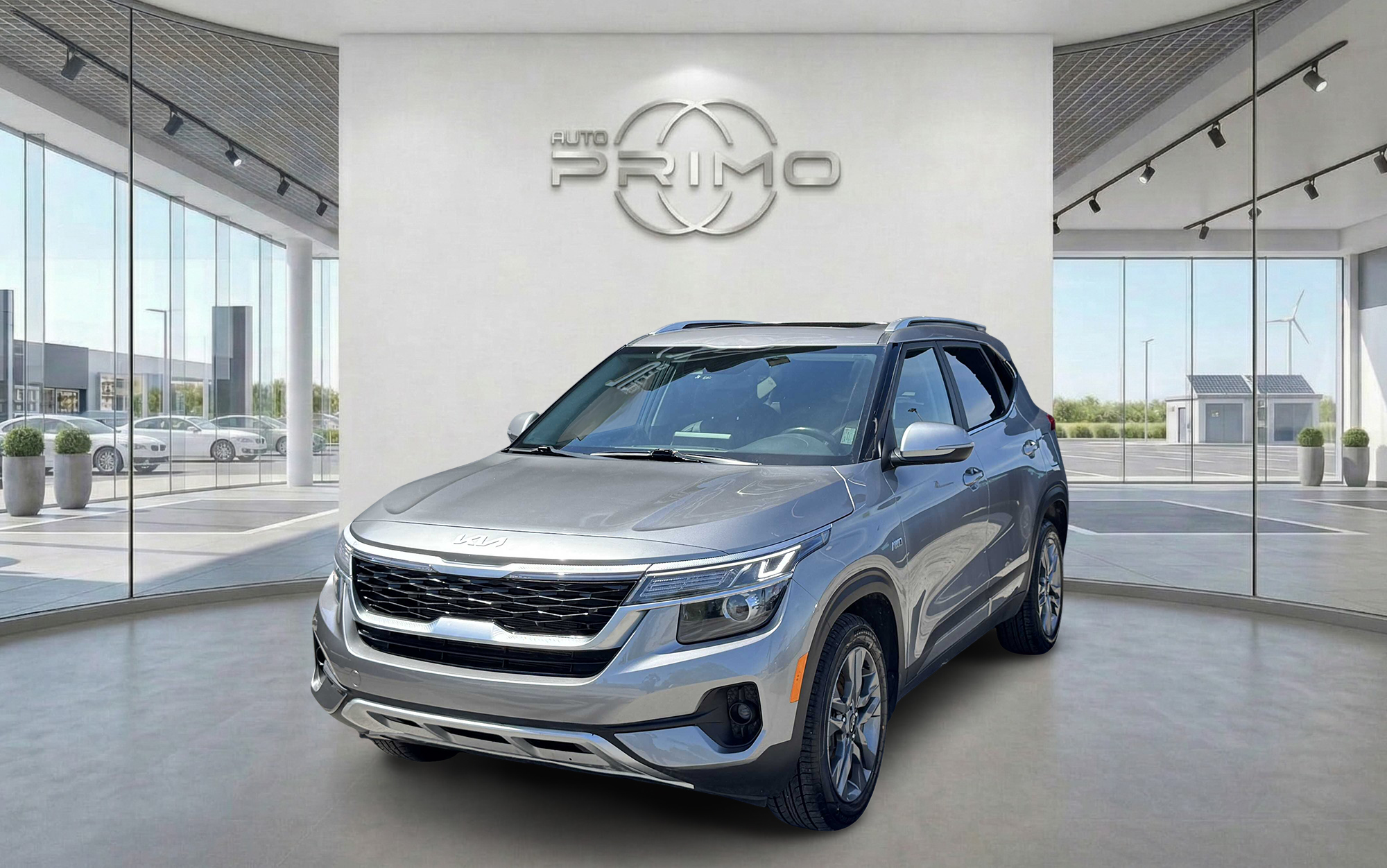 2022 Kia Seltos EX AWD Automatique avec Toit Ouvrant Cuir Système de Navigation GPS Carplay Caméra de Recul Démarreur à Distance Bluetooth Mags chez Auto Primo Laval 2022 Kia Seltos EX AWD Automatique avec Toit Ouvrant Cuir Système de Navigation GPS Carplay Caméra de Recul Démarreur à Distance Bluetooth Mags chez Auto Primo Laval