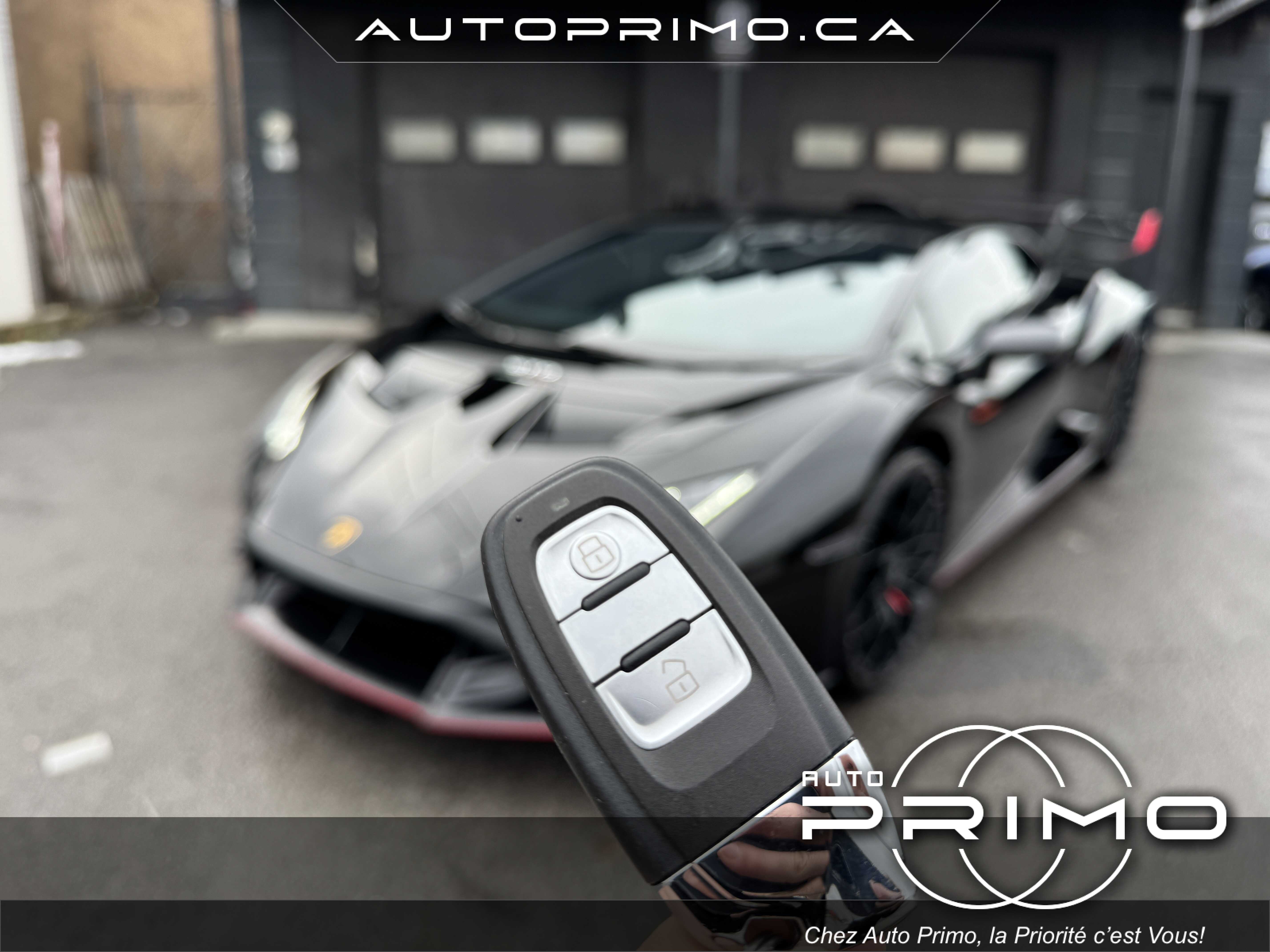2023 Lamborghini Huracan STO V10 5.2L 640hp Automatique avec Intérieur Cuir & Alcantara Sport Système de Navigation GPS Carplay Bluetooth Caméra de Recul chez Auto Primo Laval 2023 Lamborghini Huracan STO V10 5.2L 640hp Automatique avec Intérieur Cuir & Alcantara Sport Système de Navigation GPS Carplay Bluetooth Caméra de Recul chez Auto Primo Laval