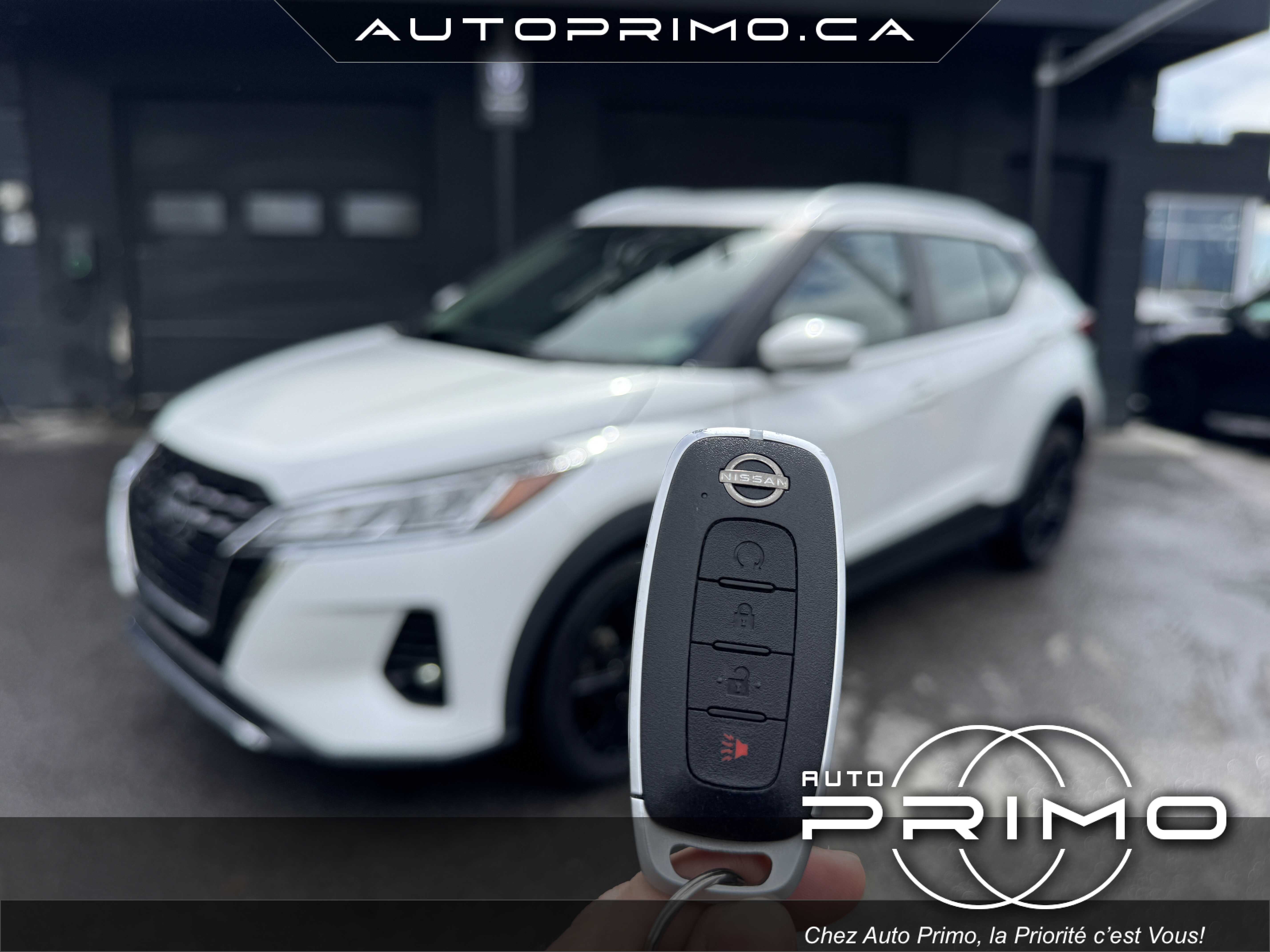 2024 Nissan Kicks SV Automatique avec Régulateur de Vitesse Adaptatif Système de Navigation Carplay Caméra de Recul Démarreur à Distance Bluetooth Mags chez Auto Primo Laval 2024 Nissan Kicks SV Automatique avec Régulateur de Vitesse Adaptatif Système de Navigation Carplay Caméra de Recul Démarreur à Distance Bluetooth Mags chez Auto Primo Laval