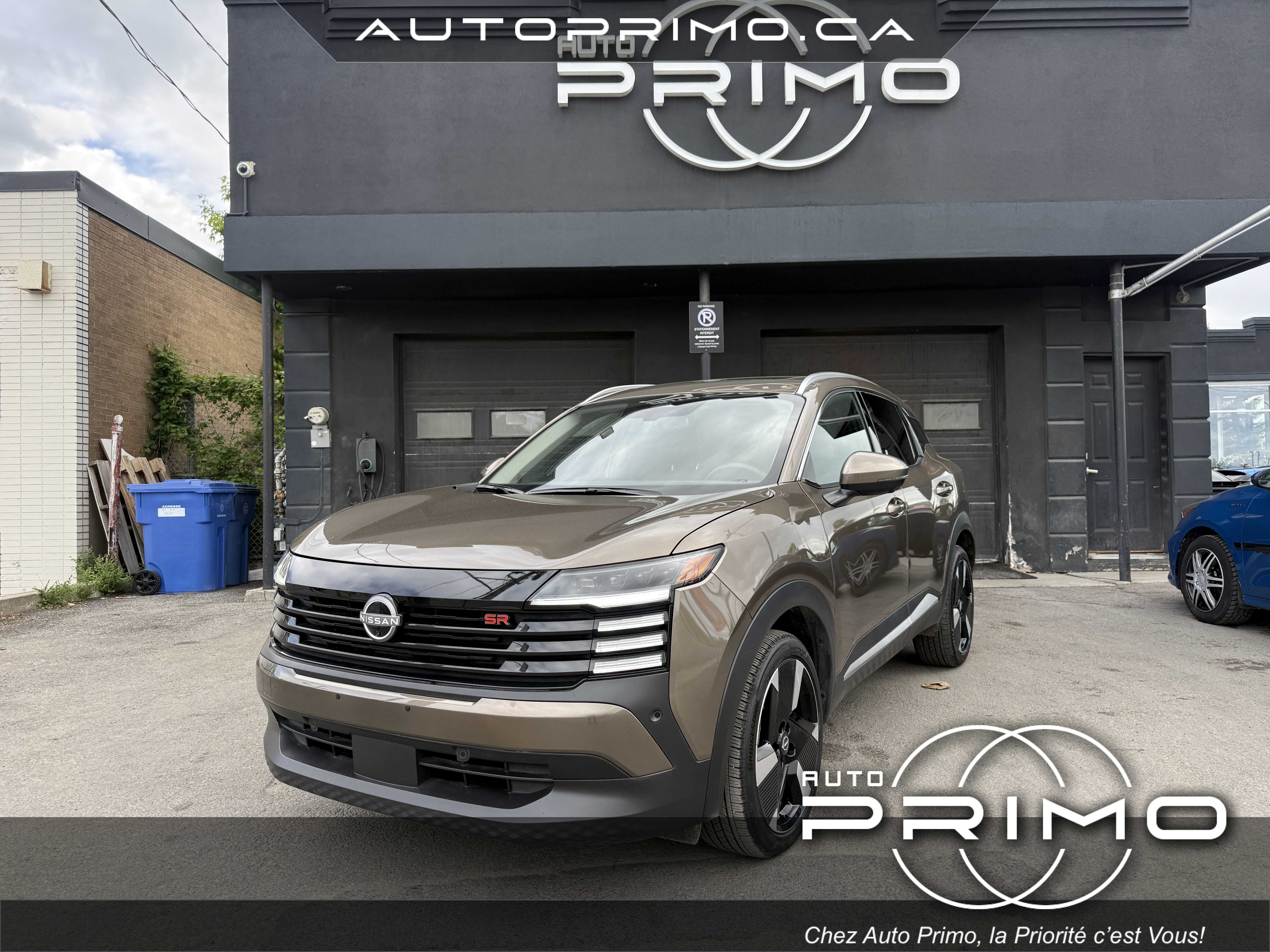 2025 Nissan Kicks SR Premium AWD Automatique avec Toit Ouvrant Panoramique Semi-Cuir Système de Navigation Carplay Caméra de Recul Démarreur à Distance Bluetooth Mags chez Auto Primo Laval 2025 Nissan Kicks SR Premium AWD Automatique avec Toit Ouvrant Panoramique Semi-Cuir Système de Navigation Carplay Caméra de Recul Démarreur à Distance Bluetooth Mags chez Auto Primo Laval