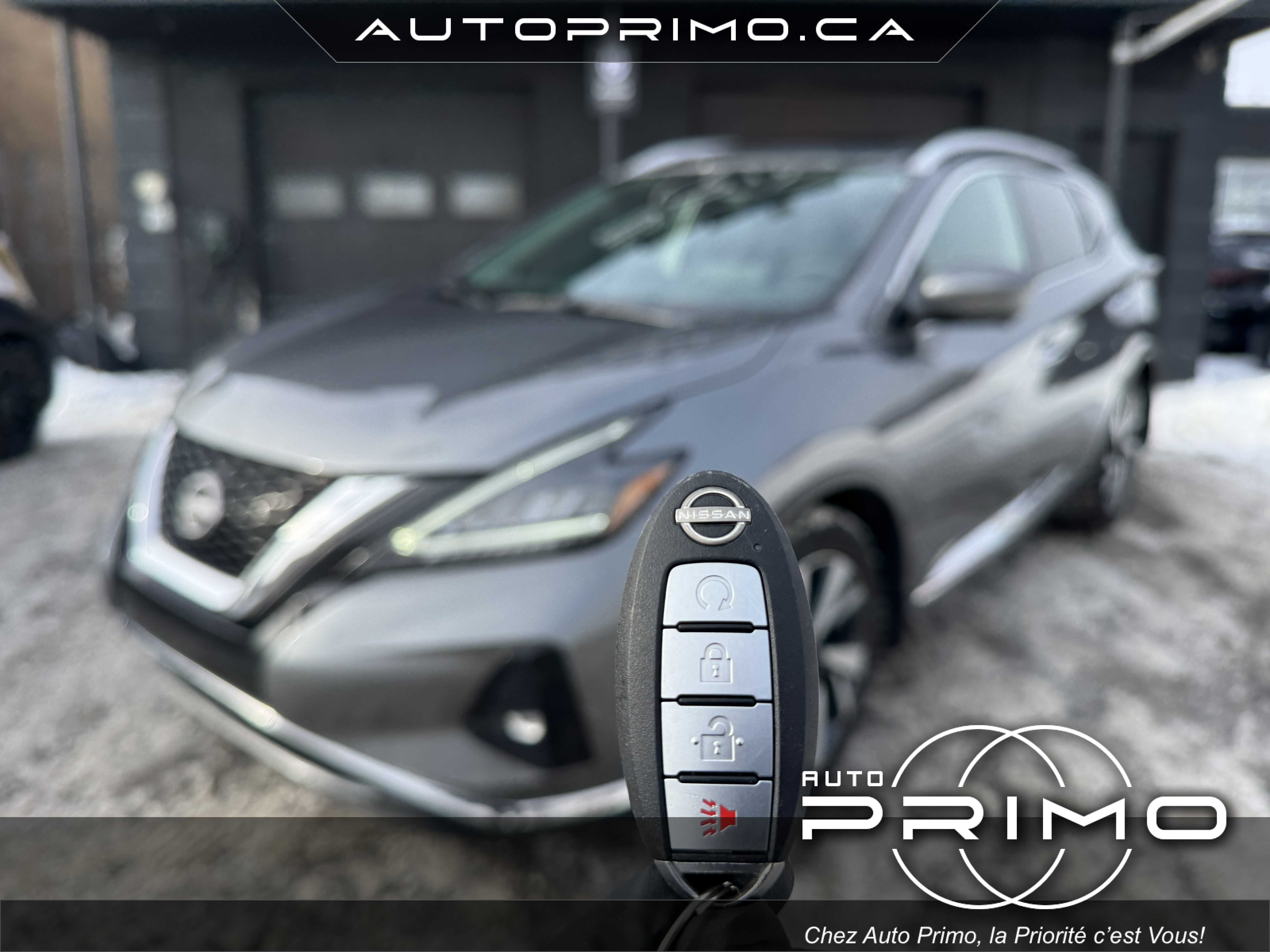 2023 Nissan Murano SL AWD Automatique avec Sièges en Cuir Toit Ouvrant Panoramique Navigation GPS Carplay Caméra 360° Démarreur à Distance Bluetooth Mags chez Auto Primo Laval 2023 Nissan Murano SL AWD Automatique avec Sièges en Cuir Toit Ouvrant Panoramique Navigation GPS Carplay Caméra 360° Démarreur à Distance Bluetooth Mags chez Auto Primo Laval