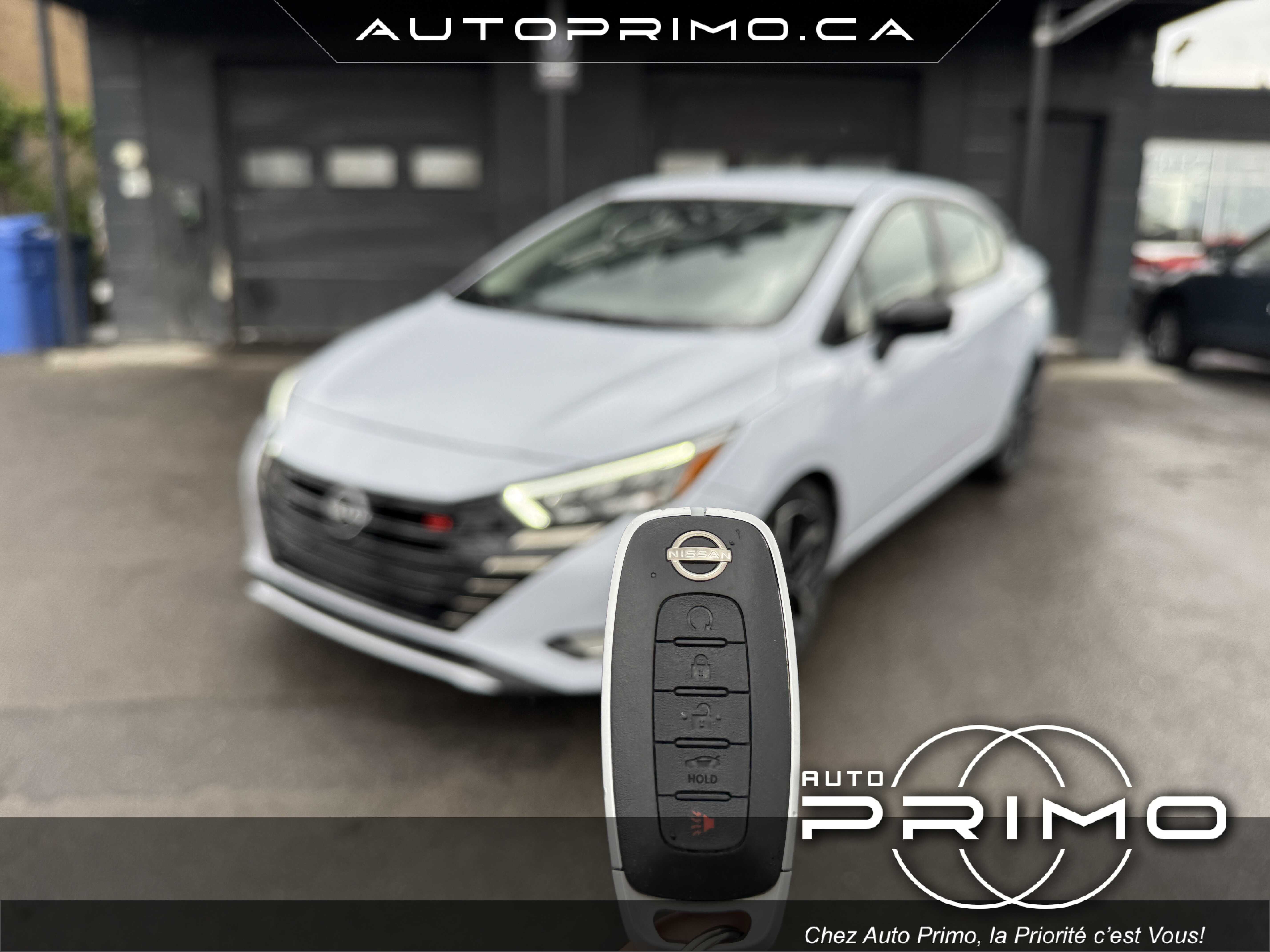 2024 Nissan Versa SR Automatique avec Sièges Chauffants Système de Navigation Carplay Caméra de Recul Démarreur à Distance Bluetooth Mags chez Auto Primo Laval 2024 Nissan Versa SR Automatique avec Sièges Chauffants Système de Navigation Carplay Caméra de Recul Démarreur à Distance Bluetooth Mags chez Auto Primo Laval
