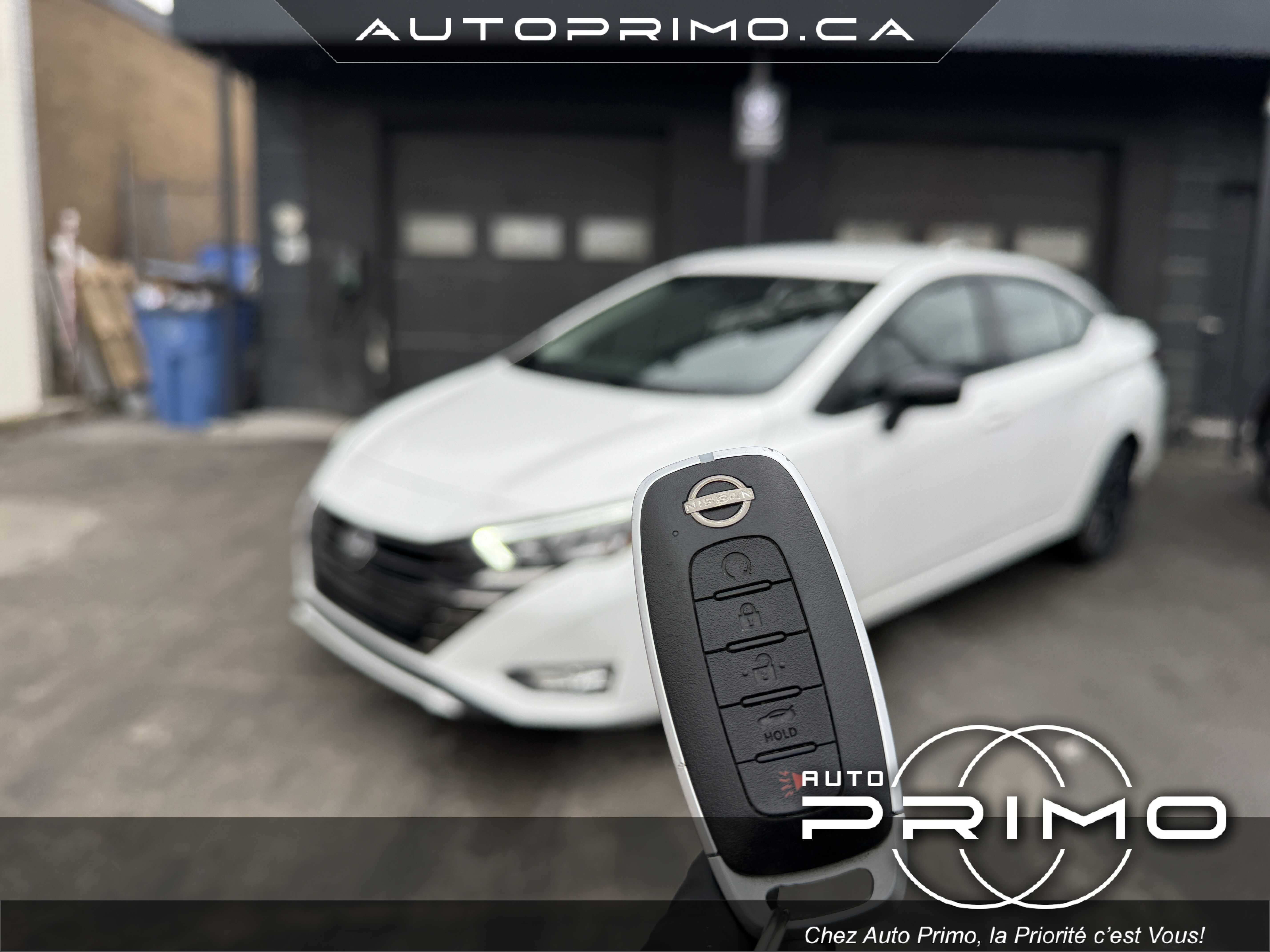 2024 Nissan Versa SR Automatique avec Sièges Chauffants Système de Navigation Carplay Caméra de Recul Démarreur à Distance Bluetooth Mags chez Auto Primo Laval 2024 Nissan Versa SR Automatique avec Sièges Chauffants Système de Navigation Carplay Caméra de Recul Démarreur à Distance Bluetooth Mags chez Auto Primo Laval